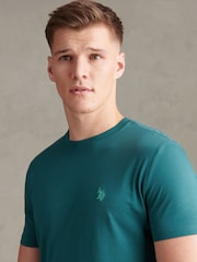 U.S. Polo Assn. Green Double Horsemen T-Shirt - Image 2 of 7