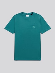 U.S. Polo Assn. Green Double Horsemen T-Shirt - Image 5 of 7