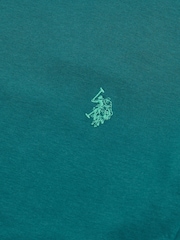 U.S. Polo Assn. Green Double Horsemen T-Shirt - Image 7 of 7