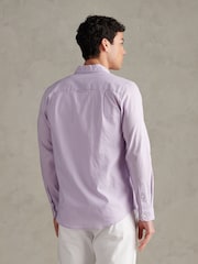 U.S. Polo Assn. Purple Linen Blend Shirt - Image 4 of 9