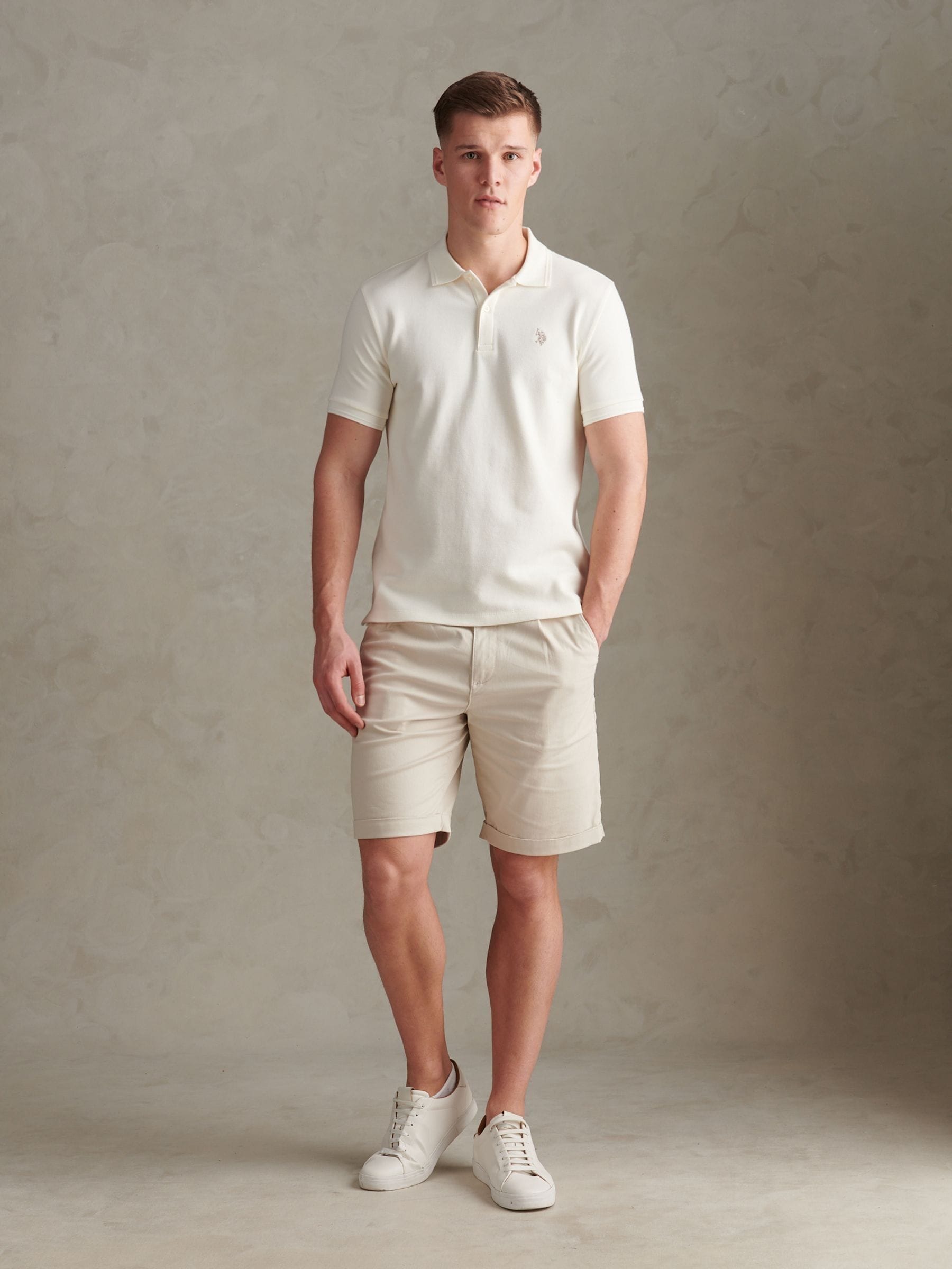 Next：日本 クリーム - U.S. Polo Assn. ツイル テクスチャー