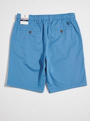 ブルー - U.S. Polo Assn. Comfort Waist Classic Chino Shorts - 画像 6 / 8
