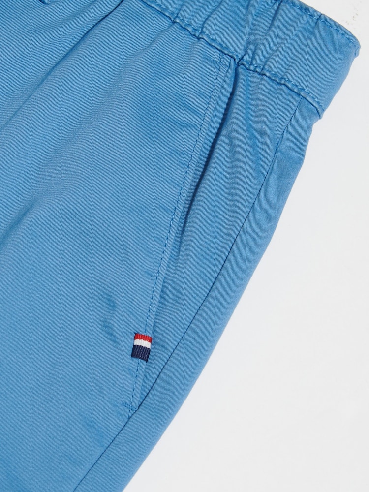 ブルー - U.S. Polo Assn. Comfort Waist Classic Chino Shorts - 画像 8 / 8