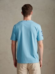 U.S. Polo Assn. Blue Player 3 T-Shirt - Image 2 of 9