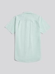 U.S. Polo Assn. Green Short Sleeve Oxford Shirt - Image 6 of 7