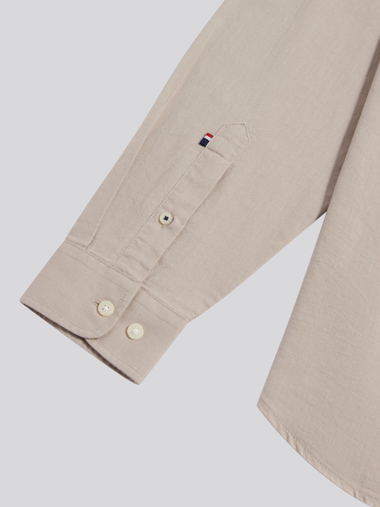 U.S. Polo Assn. Natural Peached Oxford Shirt - Image 8 of 8 U.S. Polo Assn. Natural Peached Oxford Shirt - Image 8 of 8