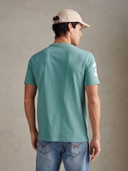 U.S. Polo Assn. Green Player 3 T-Shirt - Image 4 of 9