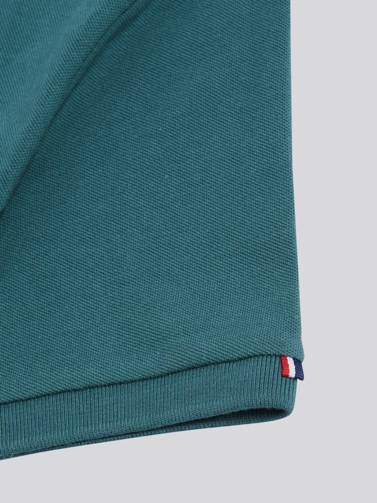 U.S. Polo Assn. Green Double Horsemen Polo Shirt - Image 8 of 8