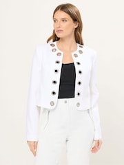 Star by Julien MacDonald Eyelet Jacket - Image 1 of 5