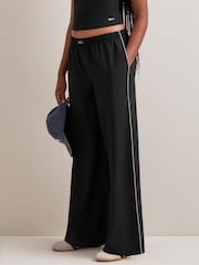 Schwarz - Tala Wide Leg Active Trousers - Bild 1 von 3