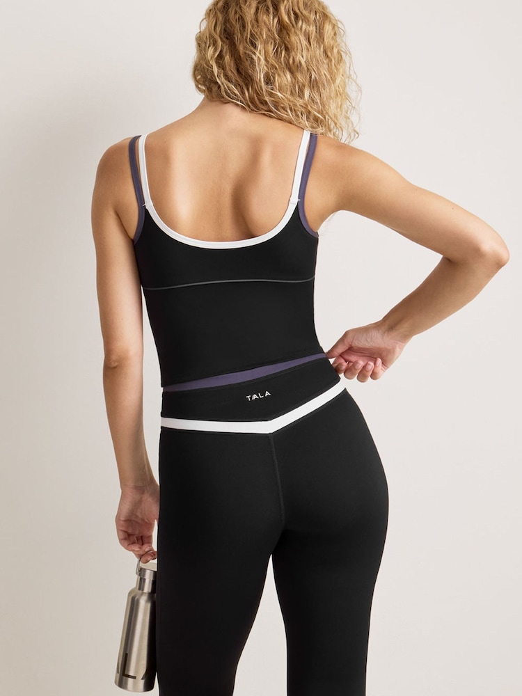 Tala Contrast Double Strap Vest - صورة 2 من 6