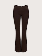 Braun - Tala Dayflex Wrap High Waisted Trousers - Bild 3 von 4