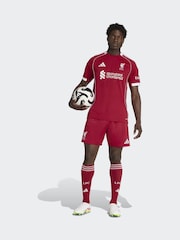 adidas Red Liverpool FC 25/26 Home Shorts - Image 6 of 7