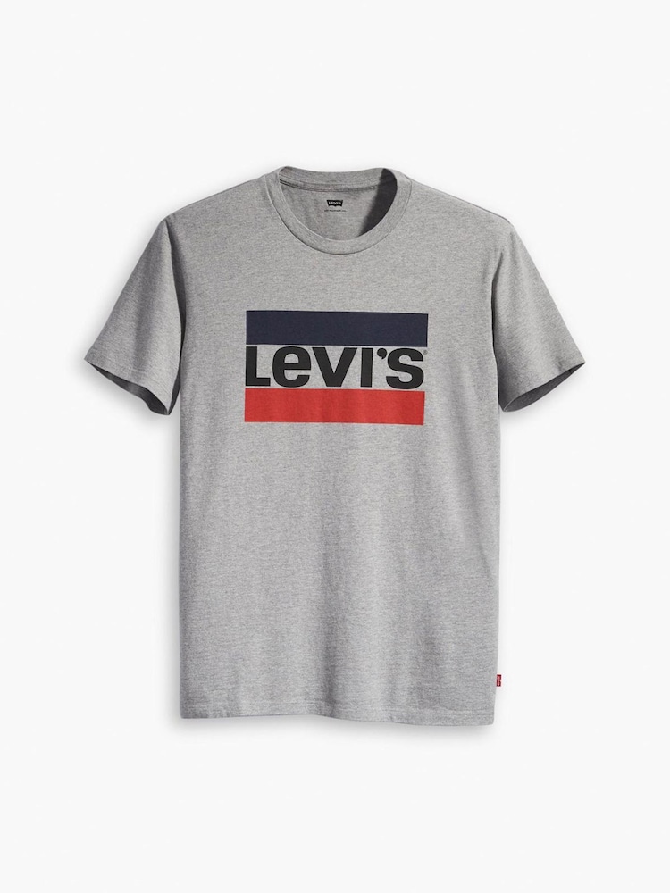 Levi's® Grey Sportswear-Logo-Graphic T-Shirt - Image 3 of 3