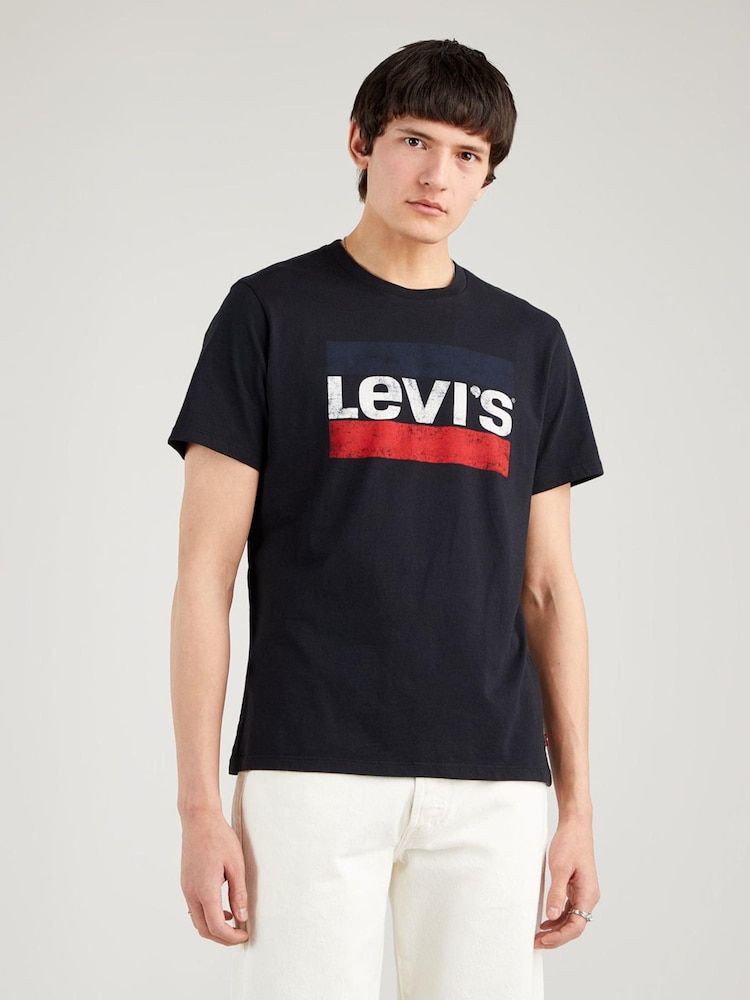 Levi's® Black Sportswear-Logo-Graphic T-Shirt - Image 1 of 8