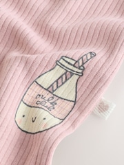 Pink Brunch Two Way Zip Baby Sleepsuit 3 Pack (0mths-3yrs) - Image 13 of 13