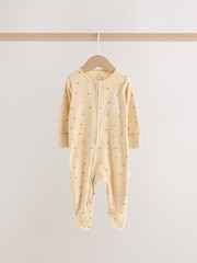 Pink Brunch Two Way Zip Baby Sleepsuit 3 Pack (0mths-3yrs) - Image 2 of 13