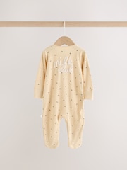 Pink Brunch Two Way Zip Baby Sleepsuit 3 Pack (0mths-3yrs) - Image 6 of 13
