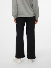 VERO MODA Black Maternity Pull On Pleat Front Wide Leg Trousers - Image 3 of 5
