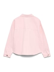 VERO MODA Pink Long Sleeve Denim Shacket - Image 6 of 6