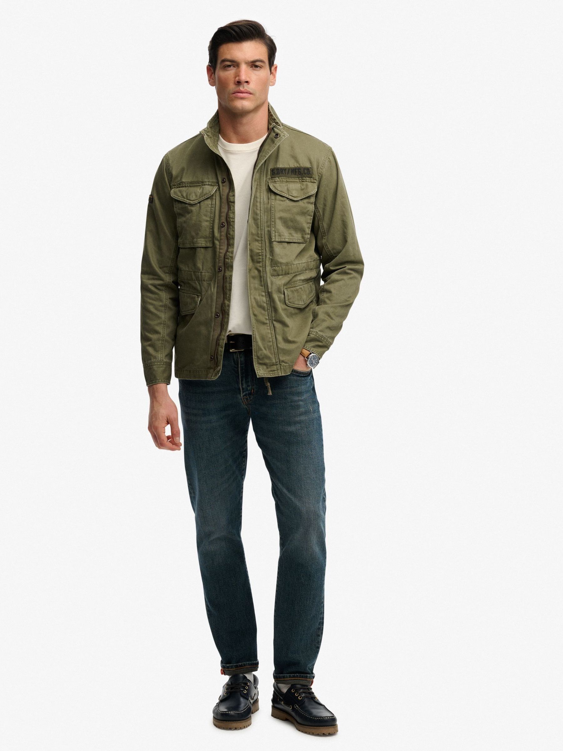 Satın al Yeşil - Superdry Askeri M65 Ceket Next Turkey sitesinden