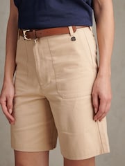 U.S. Polo Assn Longline Chino Shorts - תמונה 2 מתוך 7