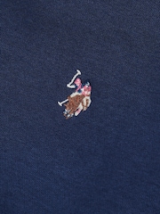 Blau - U.S. Polo Assn – Hoodie mit Doppelreiter-Logo - Bild 3 von 3