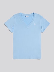 Aire libre - U.S. Polo Assn. Camiseta con cuello de pico y corte estándar - Imagen 5 de 7