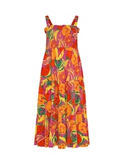 فستان ماكسي بطبعة فاكهة من Yours Curve - Image 5 of 5