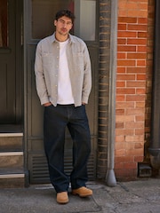 Black Baggy Fit Jeans - Image 3 of 7