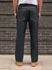 Black Baggy Fit Jeans - Image 4 of 7
