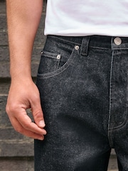 Black Baggy Fit Jeans - Image 6 of 7