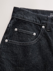 Black Baggy Fit Jeans - Image 8 of 11