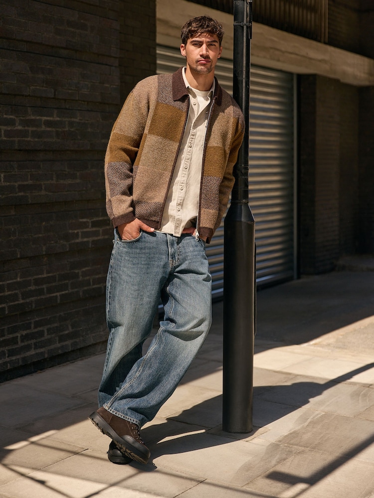 Blue Baggy Fit Jeans - Image 2 of 6 Blue Baggy Fit Jeans - Image 2 of 6