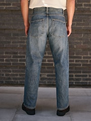 Blue Baggy Fit Jeans - Image 3 of 6