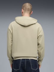 Puma Brown Wardrobe Essentials Relaxed Hoodie - Image 2 of 5