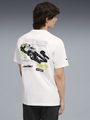 Puma White Aston Martin Aramco F1 Team T-Shirt - Image 2 of 5