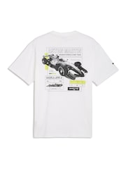 Puma White Aston Martin Aramco F1 Team T-Shirt - Image 5 of 5