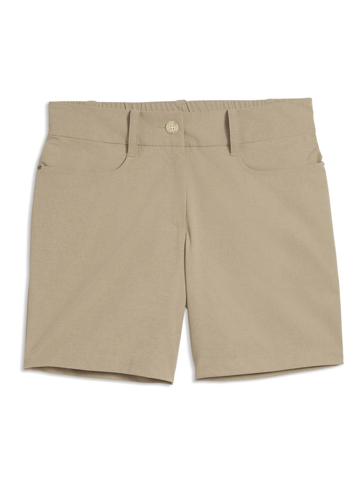 Puma Brown Avant Golf 6" Shorts - Image 1 of 2 Puma Brown Avant Golf 6" Shorts - Image 1 of 2