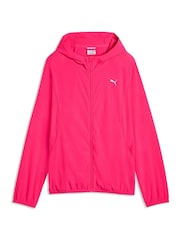 Puma Pink Velocity Woven Running Jacket - Image 6 of 7