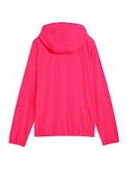 Puma Pink Velocity Woven Running Jacket - Image 7 of 7