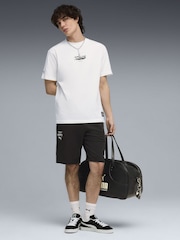 Puma Black Aston Martin Aramco F1 Team Essentials Shorts - Image 3 of 5