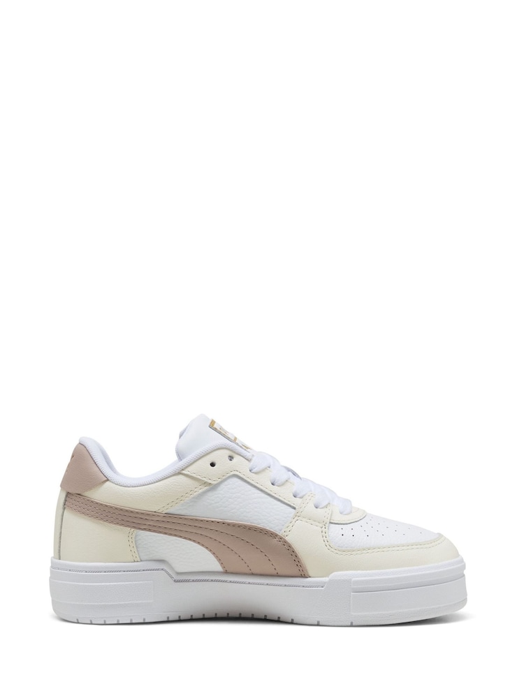 Puma White/Brown CA Pro Classic II Sneakers - Image 1 of 6