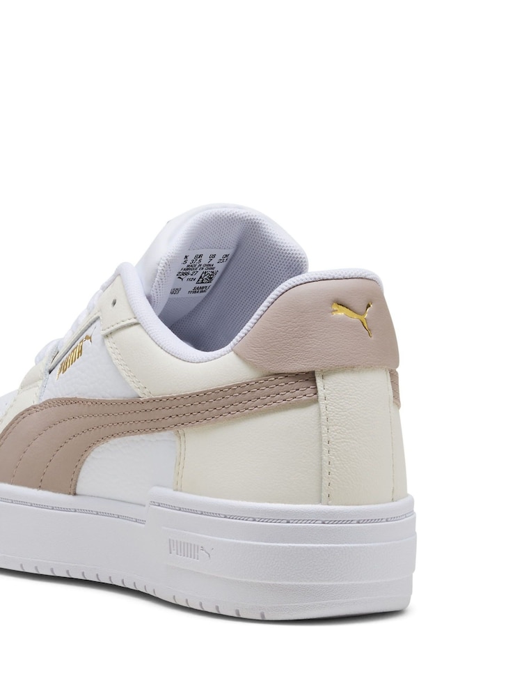 Puma White/Brown CA Pro Classic II Sneakers - Image 6 of 6