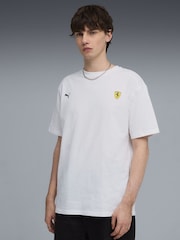 Puma White Scuderia Ferrari Speed T-Shirt - Image 1 of 5
