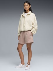 Puma Brown Wardrobe Essentials Relaxed Shorts - Image 3 of 5