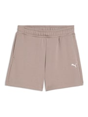 Puma Brown Wardrobe Essentials Relaxed Shorts - Image 4 of 5
