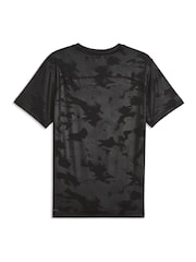 Puma Black Cloudspun Embossed T-Shirt - Image 5 of 5