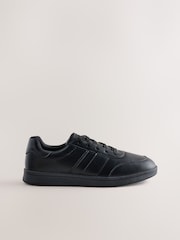 Black Suedette Trainers - Image 4 of 7