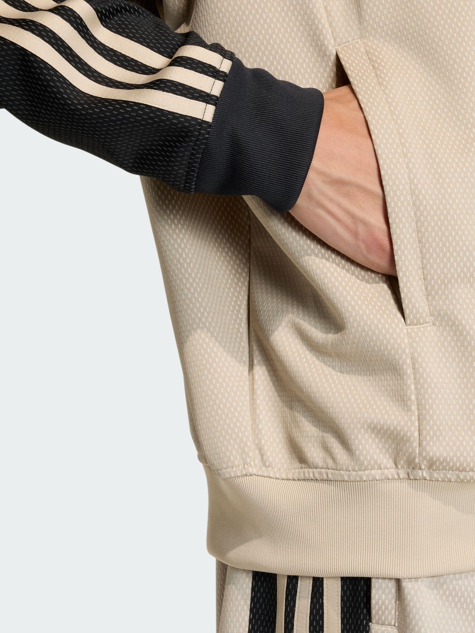 adidas Originals メッシュ トラックトップ ルーズ adidas（アディダス） ジャージ ルーズ メッシュ トラックトップ